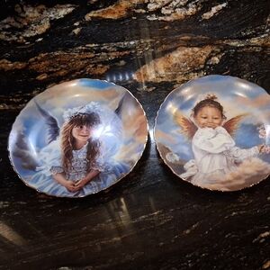 Angel Themed Decorative Plates